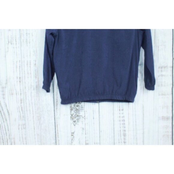 Vintage Bon Worth Light Full Zipper Lined Jacket Blue Size M Pet - Picture 6 of 8